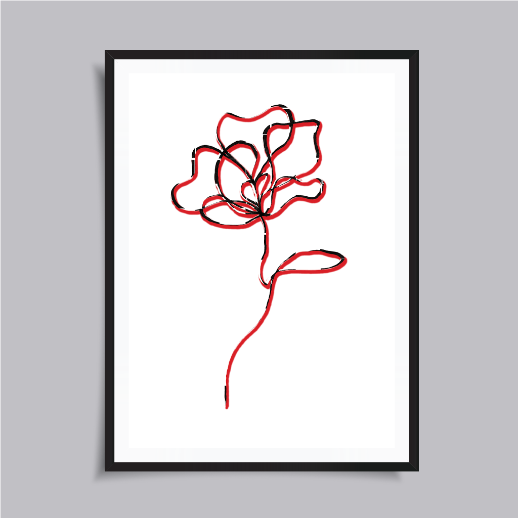 Roža srca - Rdeča – Heart Rose - Red, unique giclée fine art print, artwork close-up of red heart rose, magical energy and transformation | Ines Amal | Amal Studio I transformative energy | Ines Amal | Amal Studio I unigue I artwork I universe I art I love I passion I energy I magic I pop art, fantasy universe, cosmic love, painting, giclee print, art print, artwork, Ines Amal, digital painting, love, harmony, passion, surealism