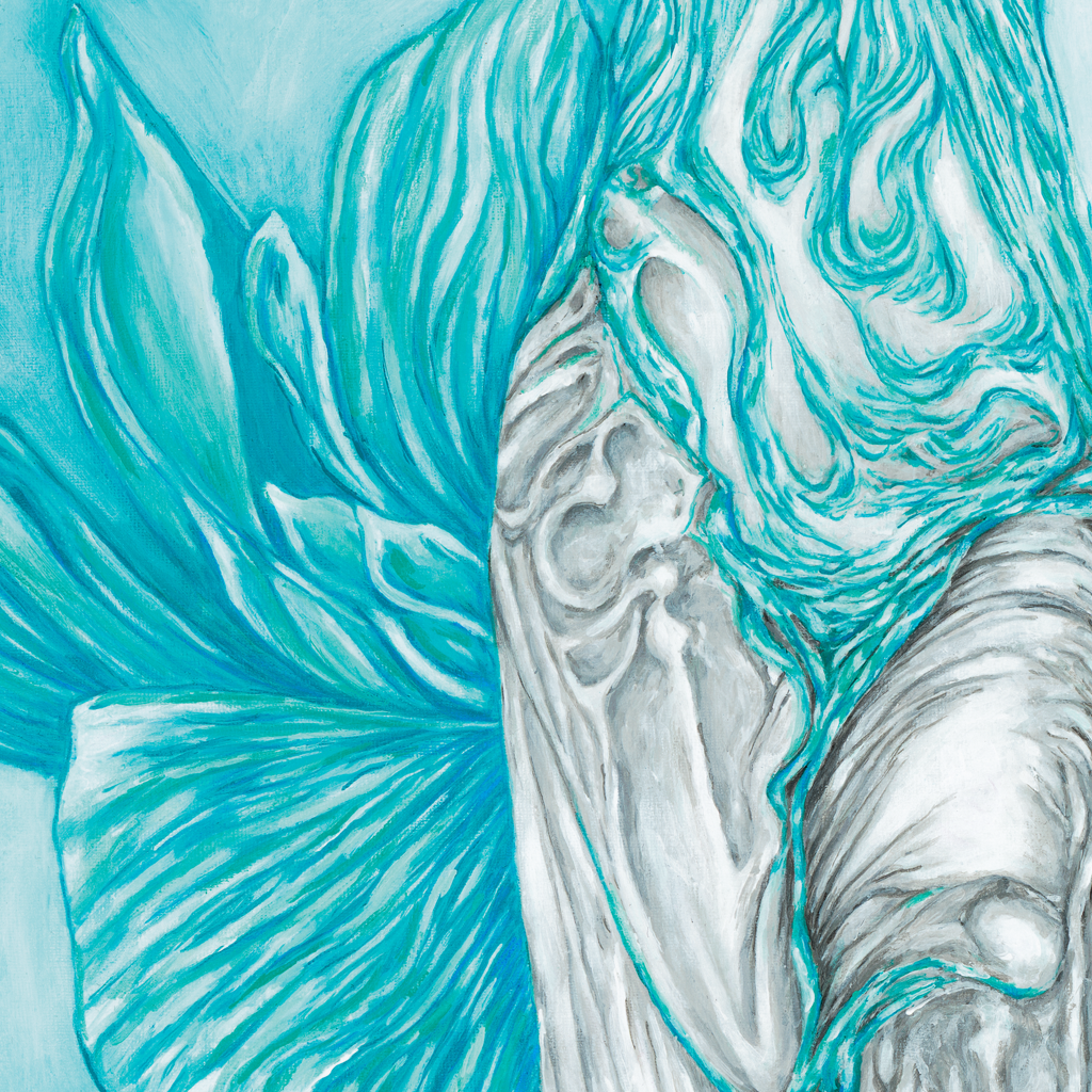 Slap cvetočega razodetja – Waterfall of Blossoming Revelation, unique giclée fine art print, full artwork composition of flowering revelation waterfall, magical universe energy and transformation | Ines Amal | Amal Studio I transformative energy | Ines Amal | Amal Studio I unigue I artwork I universe I art I love I passion I energy I magic I pop art, fantasy universe, cosmic love, painting, giclee print, art print, artwork, Ines Amal, digital painting, love, harmony, passion, surealism