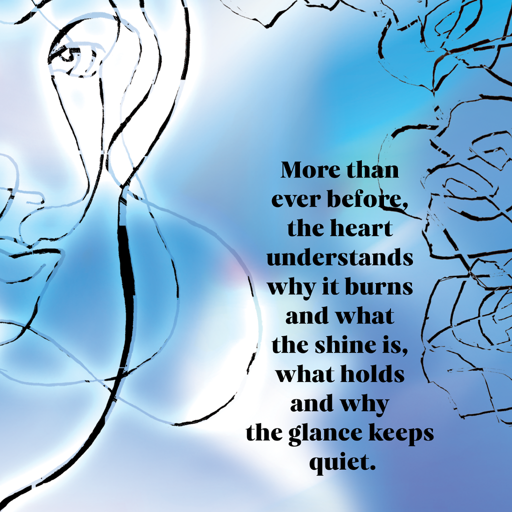 In the enbrace of poetry breathe I V objemu diha poezije I visual poetry card, English verse, portrait format with white border I giclee fine art print I visual poetry I vizualna poezija I Ines Amal I unigue I Book of poetry I poezija I Amal Studio I art I umetniški tisk I book of poerty I zbirka poezije I knjiga
