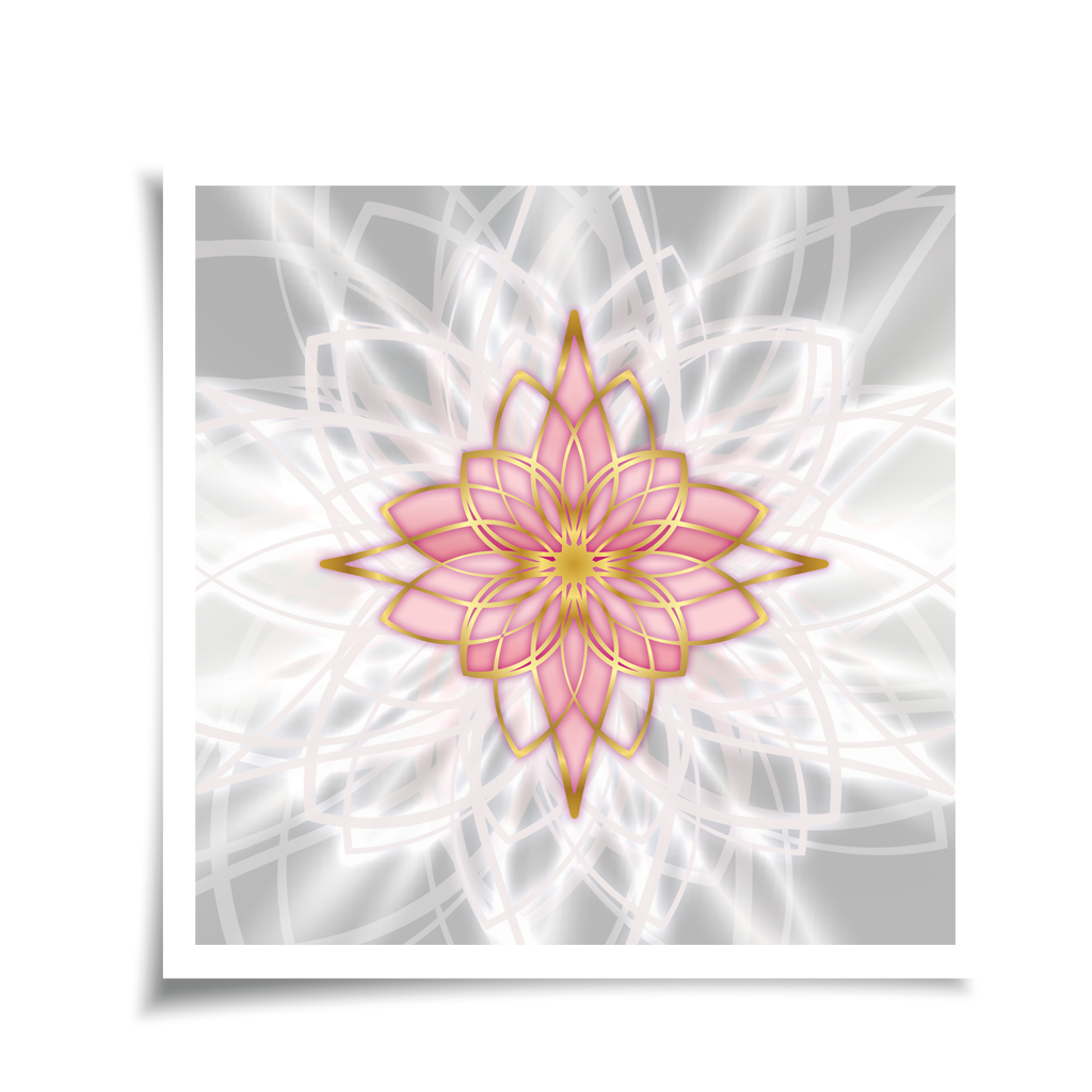 Avior - silvwr pink, unique giclée fine art print, full artwork composition of magenta cosmic energy, magical universe and transformation | Ines Amal | Amal Studio I star rose I mandala I zvezda I star I stella I transformative energy | Ines Amal | Amal Studio I unigue I artwork I universe I art I love I passion I energy I magic I pop art, fantasy universe, cosmic love, painting, giclee print, art print, artwork, Ines Amal, digital painting, love, harmony, passion, surealism