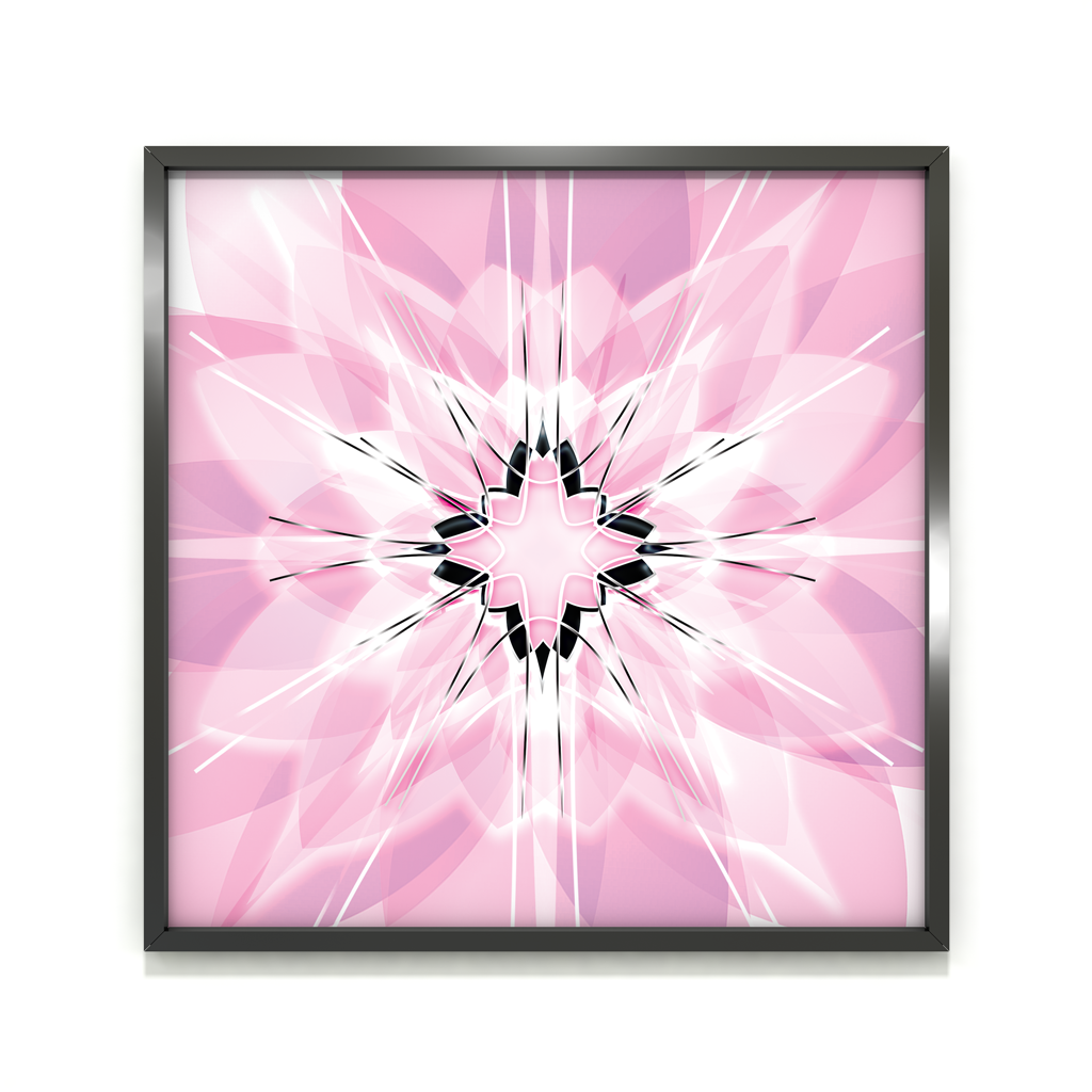 Razcvet zvezdnega dotika - pink – Bloom of the Star Touch - pink, unique giclée fine art print, artwork close-up detail of violet star bloom, magical universe energy and transformation | Ines Amal | Amal Studio I transformative energy | Ines Amal | Amal Studio I unigue I artwork I universe I art I love I passion I energy I magic I pop art, fantasy universe, cosmic love, painting, giclee print, art print, artwork, Ines Amal, digital painting, love, harmony, passion, surealism