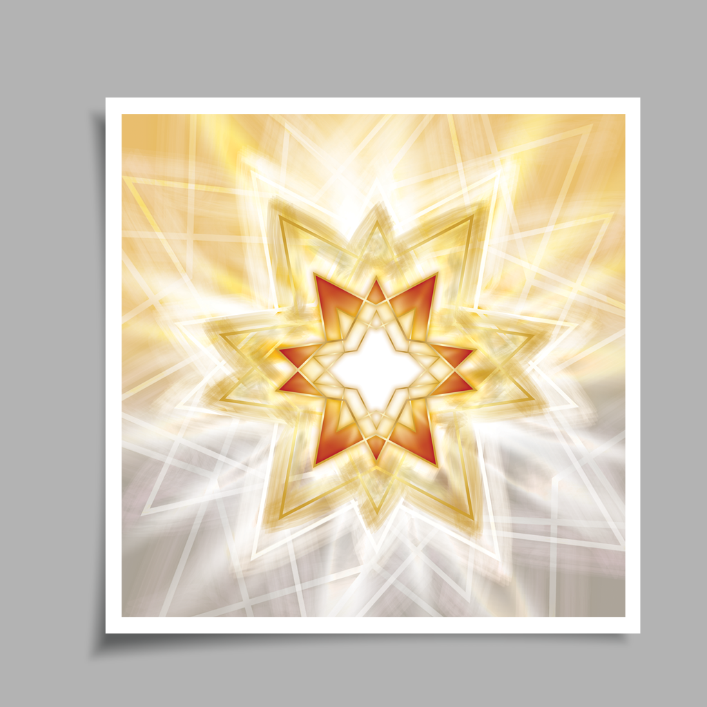 Regulus, unique giclée fine art print, full artwork composition of golden cosmic Regulus star energy, magical universe and transformation | Ines Amal | Amal Studio I tar I rose star I zvezsa I stella I transformative energy | Ines Amal | Amal Studio I unigue I artwork I universe I art I love I passion I energy I magic I pop art, fantasy universe, cosmic love, painting, giclee print, art print, artwork, Ines Amal, digital painting, love, harmony, passion, surealism