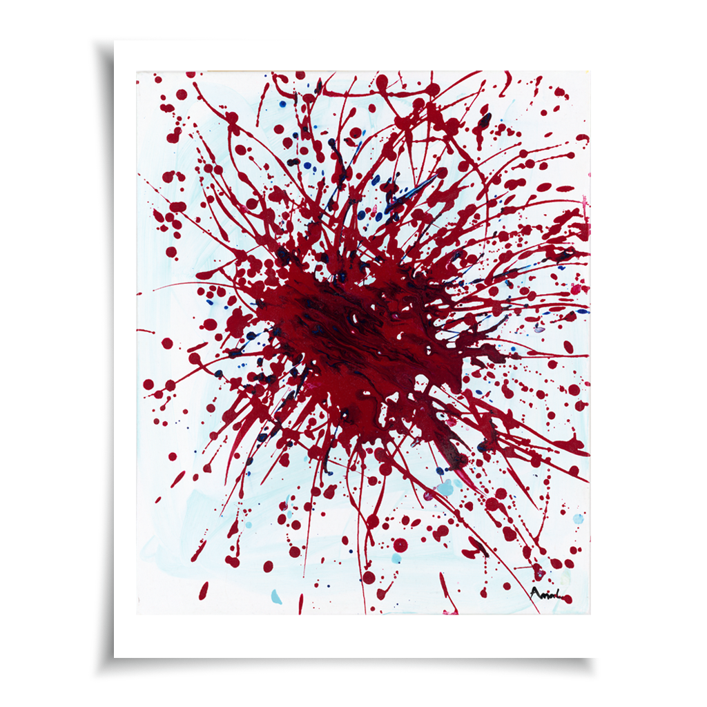 pop art, fantasy universe, cosmic love, painting, giclee print, art print, artwork, Ines Amal, digital painting, love, harmony, passion, surealism, rose, modern art, star