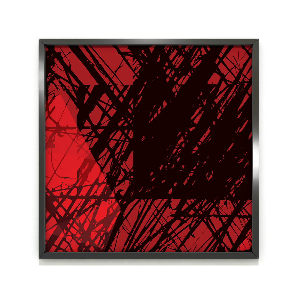 Glam pop - Rdeča mesčina – Glam Pop - Red Moon, unique giclée fine art print, artwork detail of red galaxy lines and cosmic moon energy, magical universe and transformation | Ines Amal | Amal Studio I transformative energy | Ines Amal | Amal Studio I unigue I artwork I universe I art I love I passion I energy I magic I pop art, fantasy universe, cosmic love, painting, giclee print, art print, artwork, Ines Amal, digital painting, love, harmony, passion, surealism