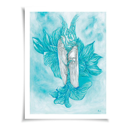 Waterfall of blooming revelation