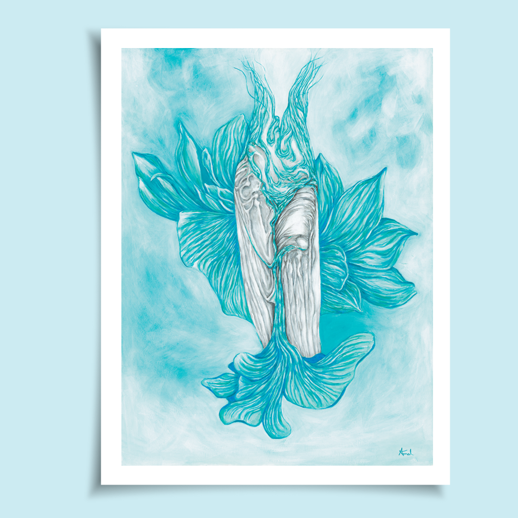 Waterfall of blooming revelation