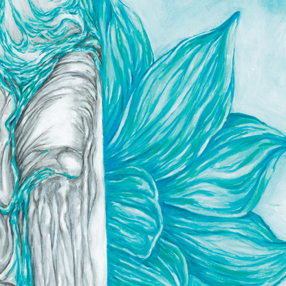 Waterfall of blooming revelation