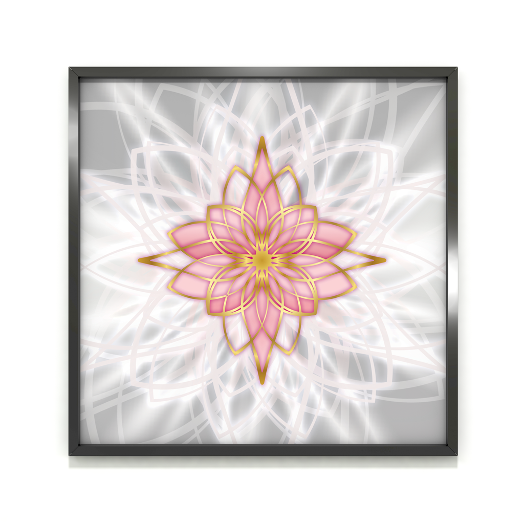 Avior - silvwr pink, unique giclée fine art print, full artwork composition of magenta cosmic energy, magical universe and transformation | Ines Amal | Amal Studio I star rose I mandala I zvezda I star I stella I transformative energy | Ines Amal | Amal Studio I unigue I artwork I universe I art I love I passion I energy I magic I pop art, fantasy universe, cosmic love, painting, giclee print, art print, artwork, Ines Amal, digital painting, love, harmony, passion, surealism