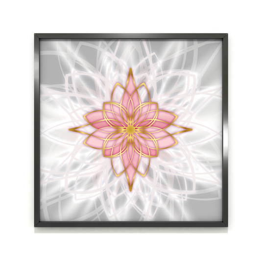 Avior - silvwr pink, unique giclée fine art print, full artwork composition of magenta cosmic energy, magical universe and transformation | Ines Amal | Amal Studio I star rose I mandala I zvezda I star I stella I transformative energy | Ines Amal | Amal Studio I unigue I artwork I universe I art I love I passion I energy I magic I pop art, fantasy universe, cosmic love, painting, giclee print, art print, artwork, Ines Amal, digital painting, love, harmony, passion, surealism