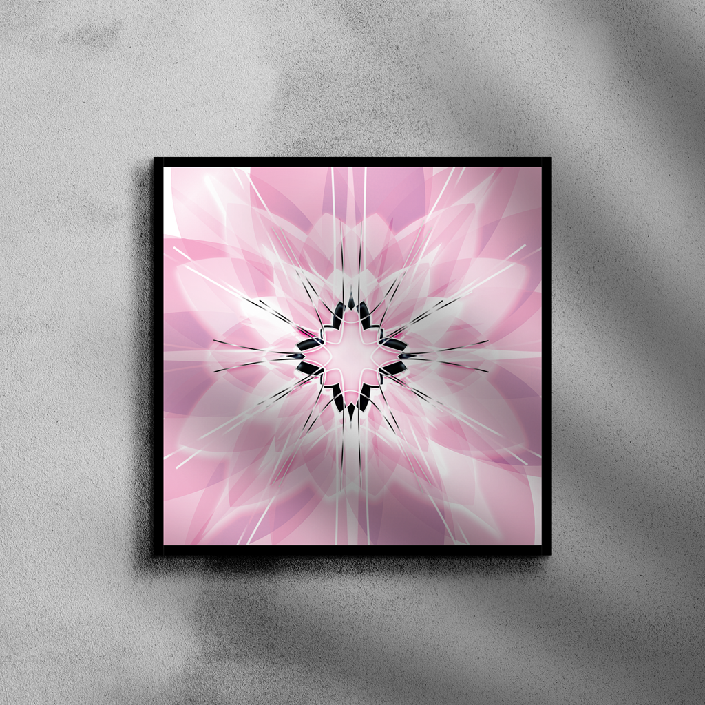 Bloom of a star touch - pink