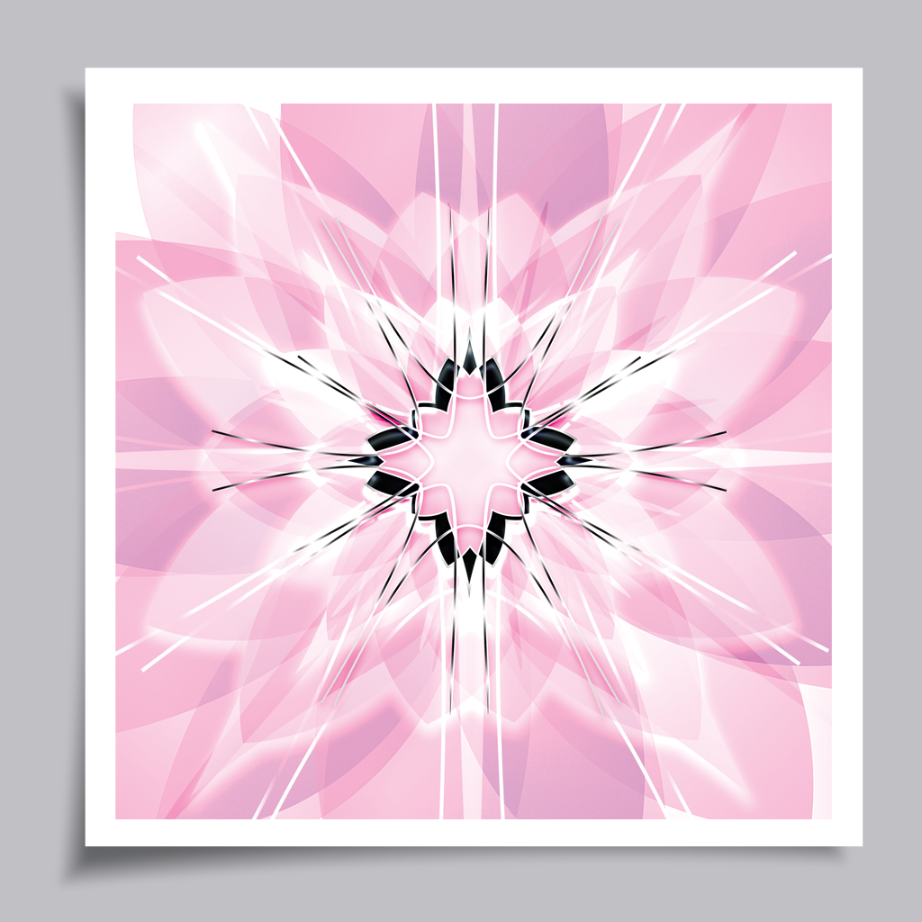 pop art, fantasy universe, cosmic love, painting, giclee print, art print, artwork, Ines Amal, digital painting, love, harmony, passion, surealism, rose, modern art, star